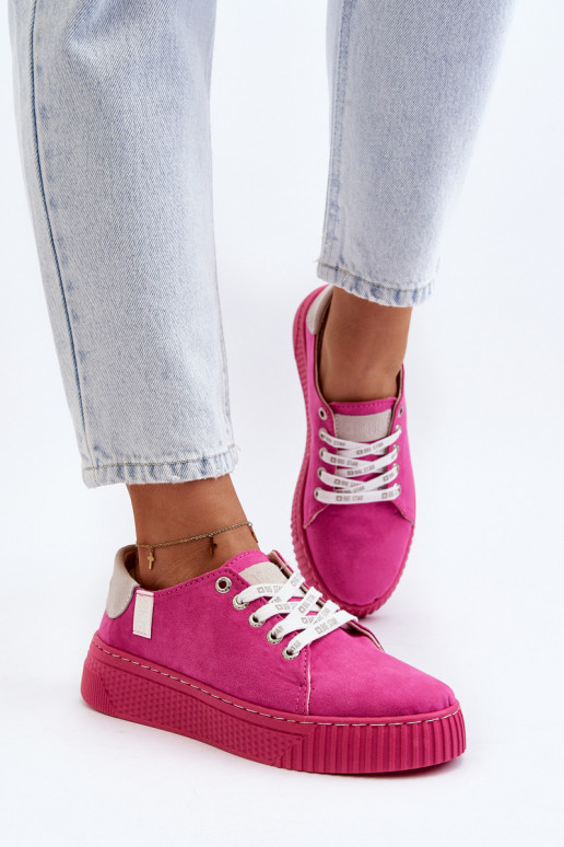 Freizeitschuhe MEMORY FOAM SYSTEM BIG STAR NN276004 rosa Farbe Freizeitschuhe MEMORY FOAM SYSTEM BIG STAR NN276004 rosa Farbe