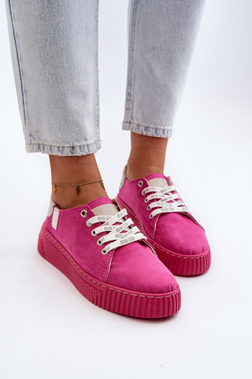 Freizeitschuhe MEMORY FOAM SYSTEM BIG STAR NN276004 rosa Farbe Freizeitschuhe MEMORY FOAM SYSTEM BIG STAR NN276004 rosa Farbe