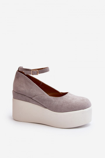 Espadrilles in der grauen Farbe Malla