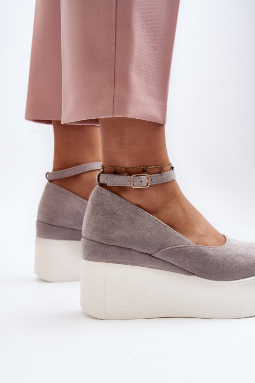 Espadrilles in der grauen Farbe Malla