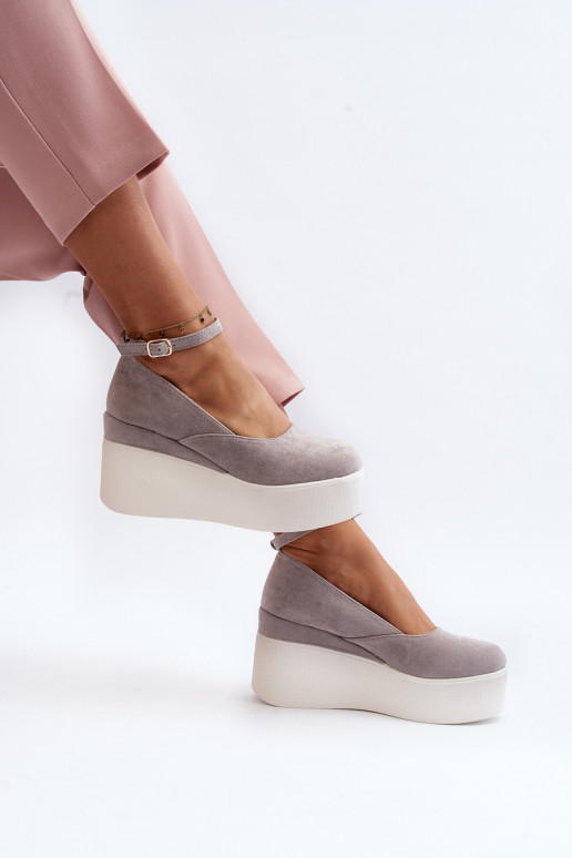 Espadrilles in der grauen Farbe Malla