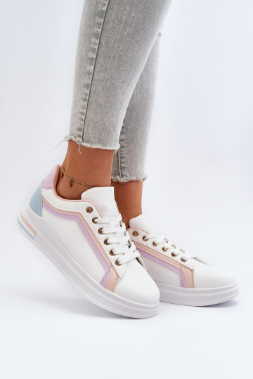 Damen-Sneaker mit glitzerndem rosa Elnami 2