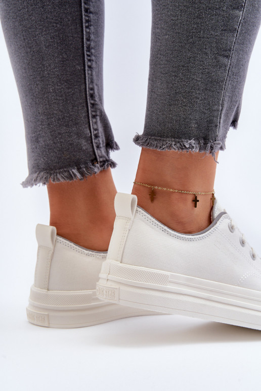 Damenschuhe Big Star NN274850 weiß Damenschuhe Big Star NN274850 weiß