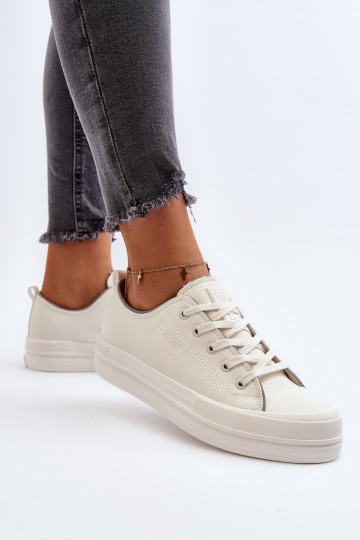 Damen Schuhe aus Kunstleder Big Star NN274847 in Weiß