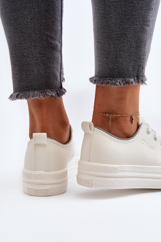 Damenschuhe Eko Big Star NN274847 weiß