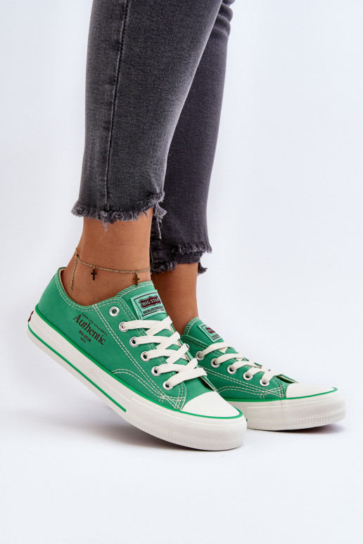 Damenschuhe Big Star NN274240 grün