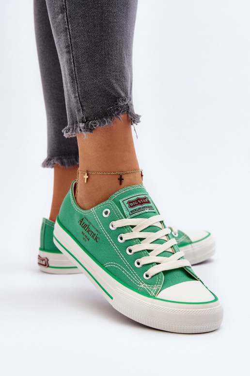 Damenschuhe Big Star NN274240 grün