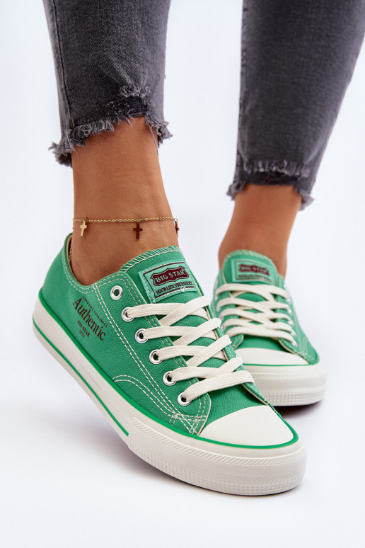 Damenschuhe Big Star NN274240 grün