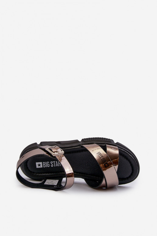 Sandalen Kinder Big Star NN374264 schwarze Farbe