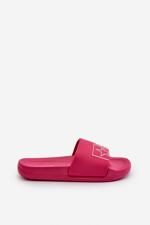 Hausschuhe für Kinder BIG STAR NN374524 rosa Farbe