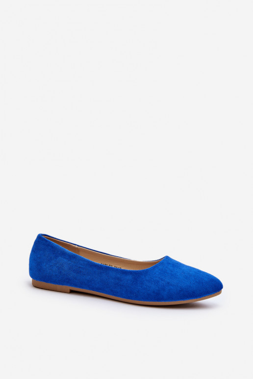 Blaue Wildlederballerinas Kommia Blaue Wildlederballerinas Kommia