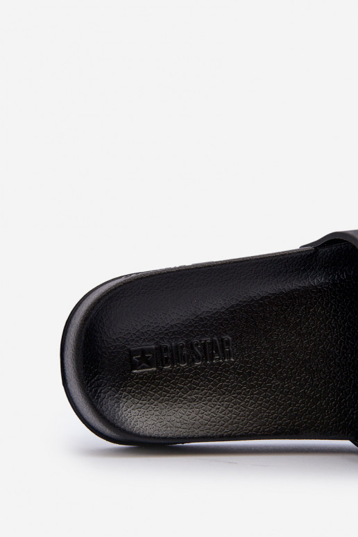 Hausschuhe Big Star NN174649 schwarz