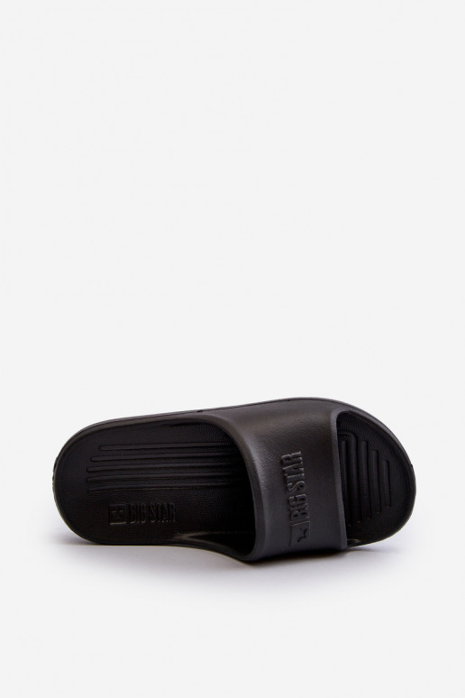 Leichte Hausschuhe für Kinder Big Star NN374556 schwarze Farbe Leichte Hausschuhe für Kinder Big Star NN374556 schwarze Farbe