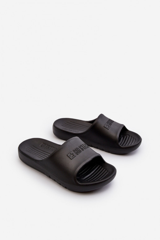 Leichte Hausschuhe für Kinder Big Star NN374556 schwarze Farbe Leichte Hausschuhe für Kinder Big Star NN374556 schwarze Farbe