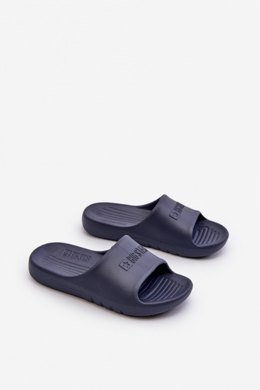 Leichte Hausschuhe für Kinder Big Star NN374557 dunkelblau Leichte Hausschuhe für Kinder Big Star NN374557 dunkelblau