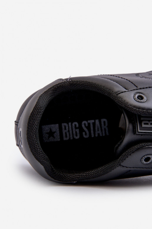 Herren-Freizeitschuhe aus Öko-Leder Big Star NN174284 in der Farbe Schwarz Herren-Freizeitschuhe aus Öko-Leder Big Star NN174284 in der Farbe Schwarz
