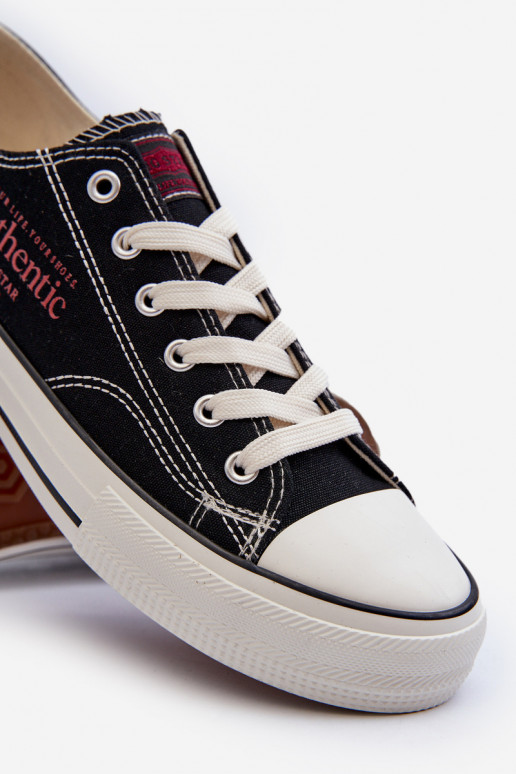 Herren-Freizeitschuhe Big Star NN174056 schwarz Herren-Freizeitschuhe Big Star NN174056 schwarz