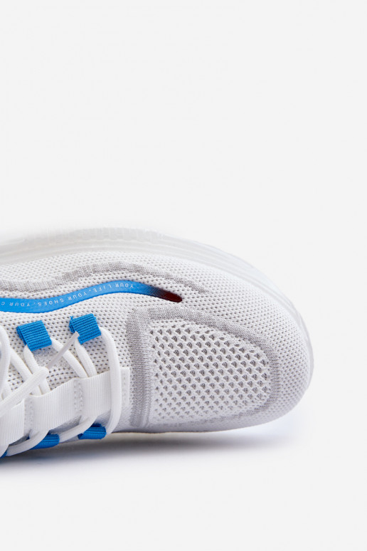 Sportschuhe HI-POLY SYSTEM Big Star NN174451 weiße Farbe