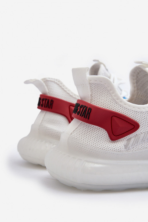 Sportschuhe HI-POLY SYSTEM Big Star NN174451 weiße Farbe