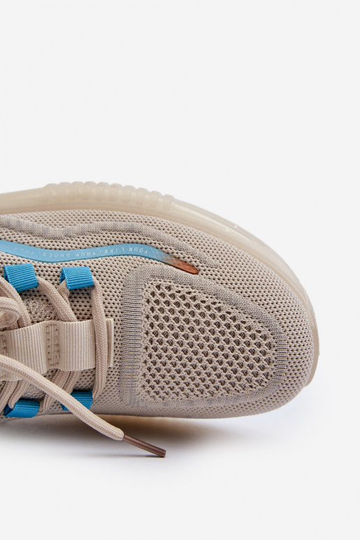 Sportschuhe HI-POLY SYSTEM Big Star NN174452 beige