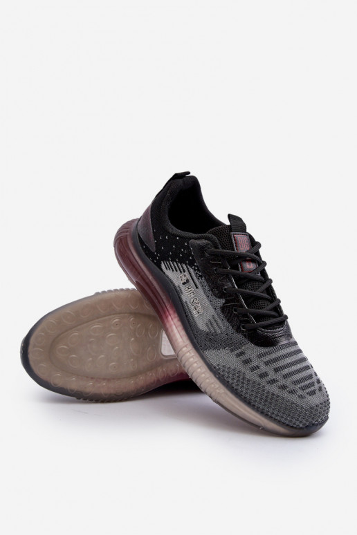 Sportschuhe HI-POLY SYSTEM Big Star NN174476 schwarze Farbe