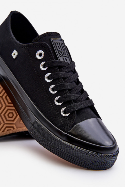 Herren-Freizeitschuhe Big Star NN174110 schwarze Farbe