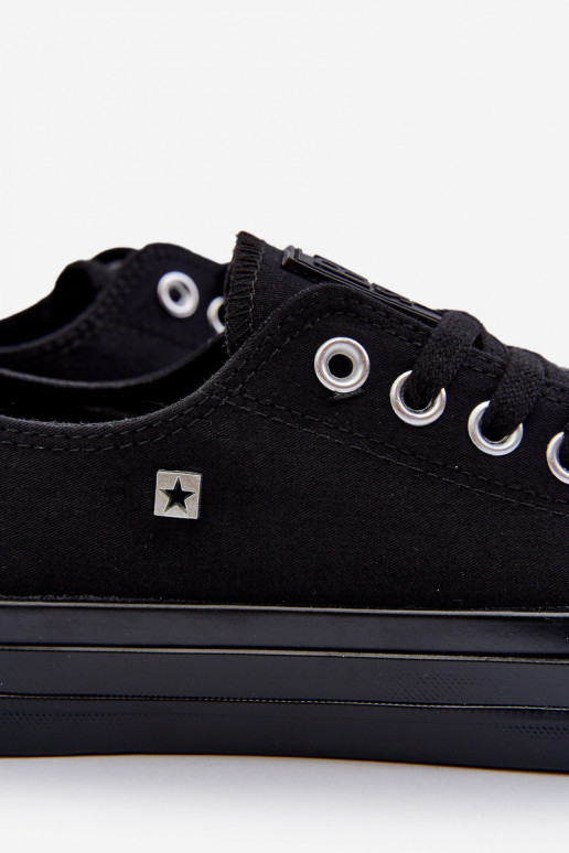 Herren-Freizeitschuhe Big Star NN174110 schwarze Farbe