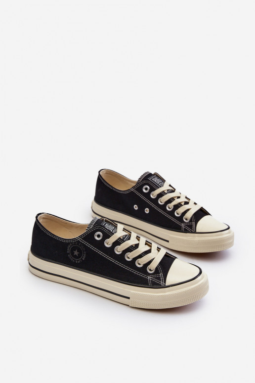 Herren-Freizeitschuhe Big Star NN174099 schwarze Farbe