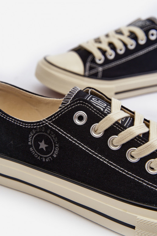 Herren-Freizeitschuhe Big Star NN174099 schwarze Farbe