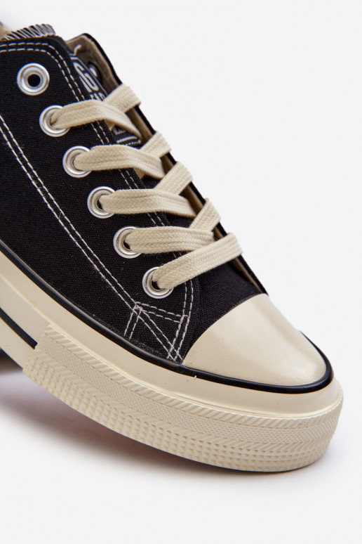 Herren-Freizeitschuhe Big Star NN174099 schwarze Farbe