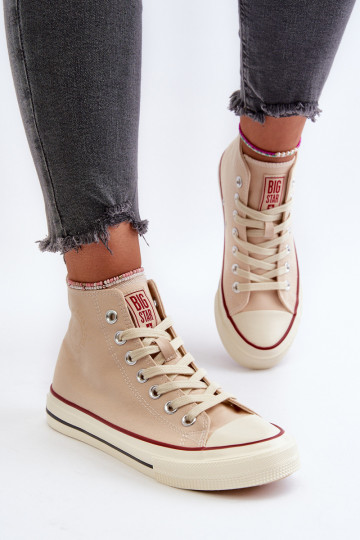 Freizeitschuhe Big Star NN274278 beige