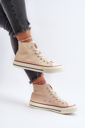 Freizeitschuhe Big Star NN274278 beige 2