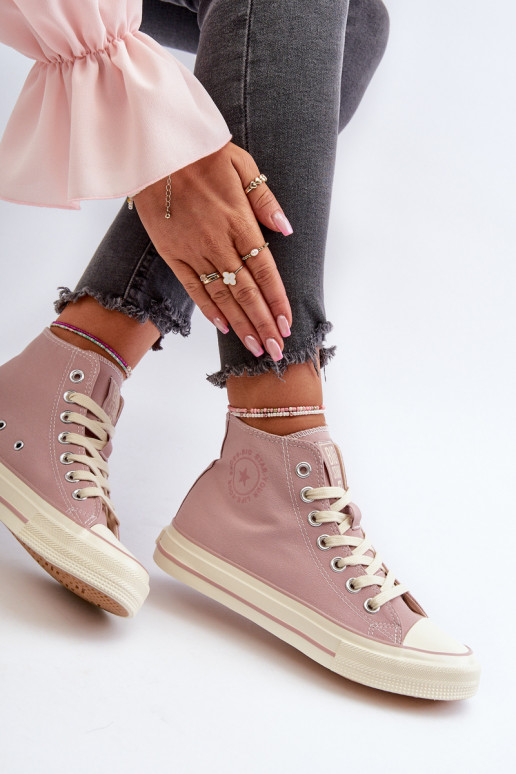 Freizeitschuhe Big Star NN274277 rosa Freizeitschuhe Big Star NN274277 rosa