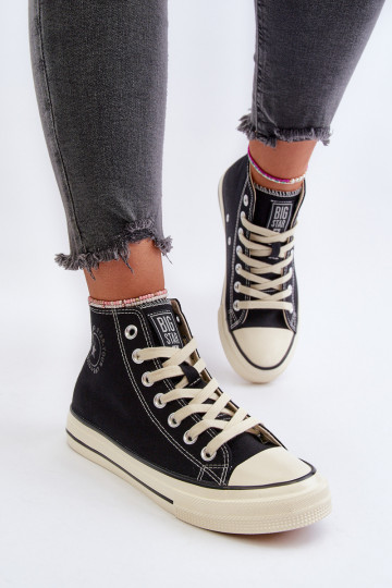 Freizeitschuhe Big Star NN274283 schwarz