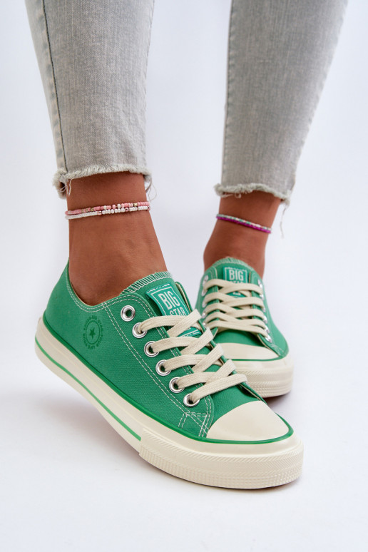 Freizeitschuhe Big Star NN274268 grün