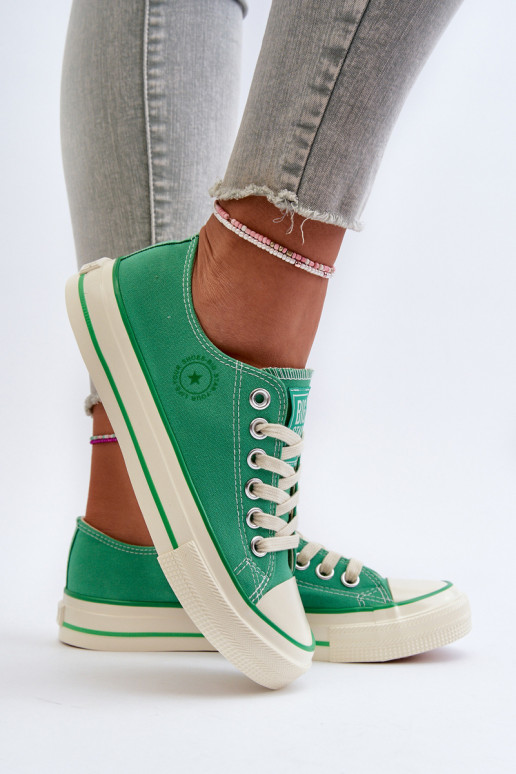 Freizeitschuhe Big Star NN274268 grün