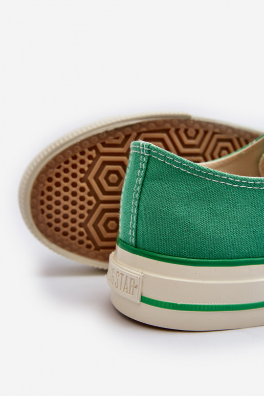 Freizeitschuhe Big Star NN274268 grün