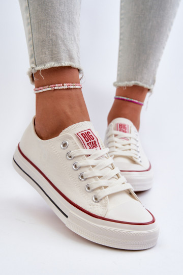 Freizeitschuhe Big Star NN274274 weiße Farbe