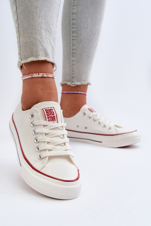 Freizeitschuhe Big Star NN274274 weiße Farbe Freizeitschuhe Big Star NN274274 weiße Farbe