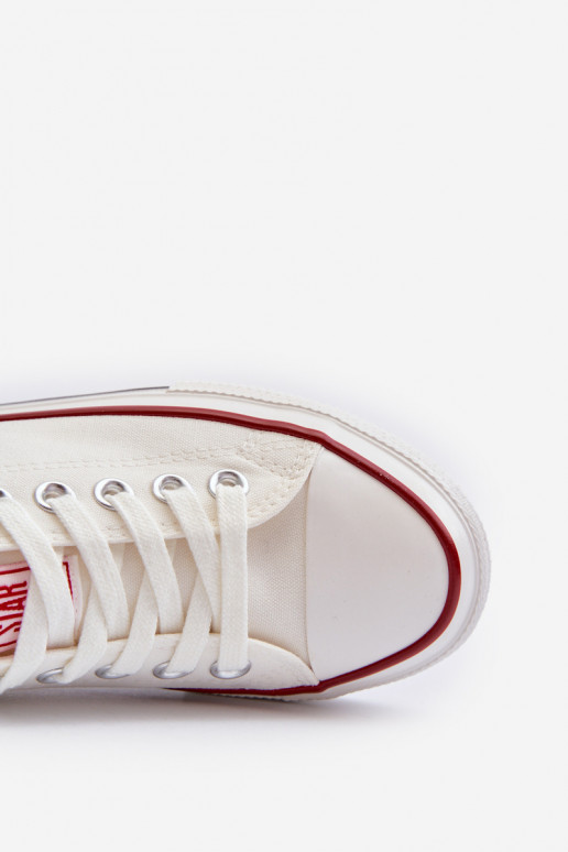 Freizeitschuhe Big Star NN274274 weiße Farbe Freizeitschuhe Big Star NN274274 weiße Farbe