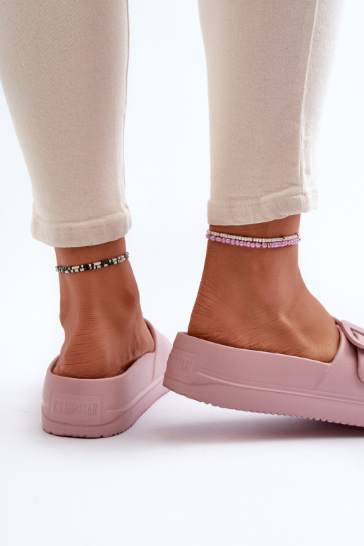 Big Star NN274A663 leichte Plateausandalen mit Schnallen in Rosa