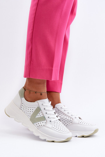 Sportschuhe in weißer Farbe Eleonori