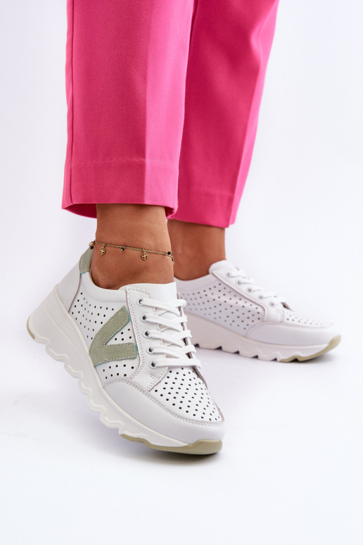 Sportschuhe in weißer Farbe Eleonori