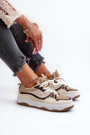Sneakers-Modellschuhe mit einer braunen Etnaria-Plattform 2