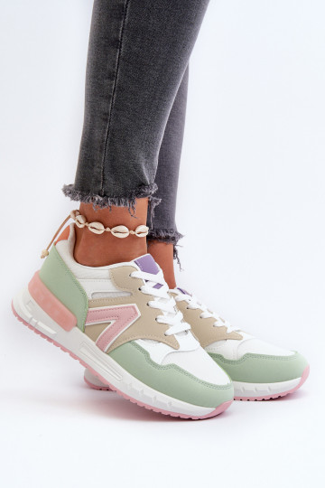 Sneakers-Modellschuhe aus Öko-Leder in verschiedenen Farben Vinelli