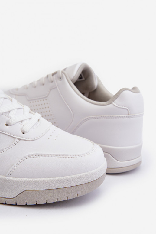 Sneakers-Modellschuhe aus Öko-Leder in der Farbe Weiß von Radikalle