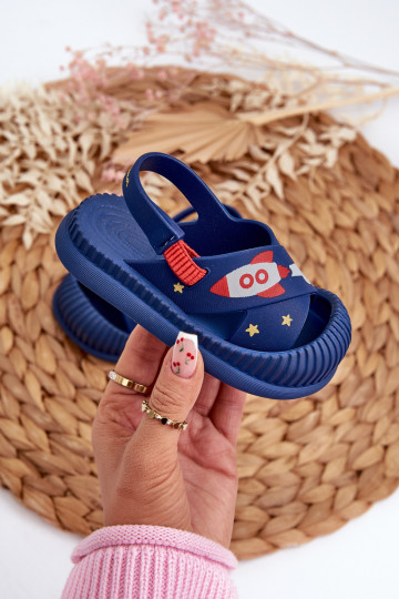 Hausschuhe Kinder 83525 Ipanema Cute Baby dunkelblau