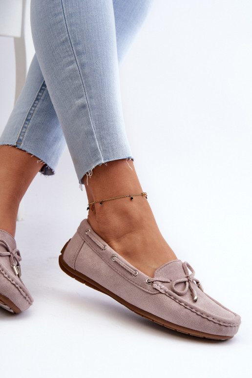 Elegante Wildledermokassins Purple Si Passione Elegante Wildledermokassins Purple Si Passione