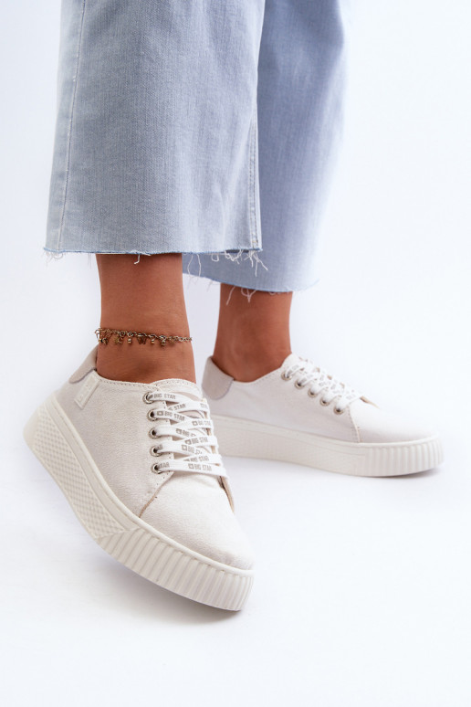 Freizeitschuhe MEMORY FOAM SYSTEM BIG STAR NN276001 weiße Farbe Freizeitschuhe MEMORY FOAM SYSTEM BIG STAR NN276001 weiße Farbe