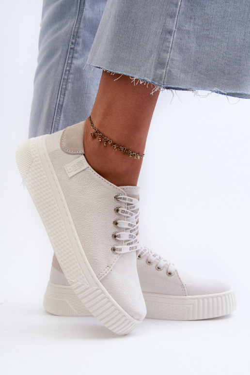 Freizeitschuhe MEMORY FOAM SYSTEM BIG STAR NN276001 weiße Farbe Freizeitschuhe MEMORY FOAM SYSTEM BIG STAR NN276001 weiße Farbe